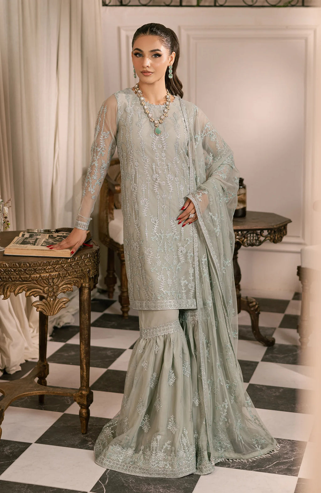 Zarif - ZRI 02 GULZAAR - Mirha Collections