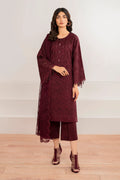 Baroque - EMBROIDERED CHIFFON UF-690 - Mirha Collections