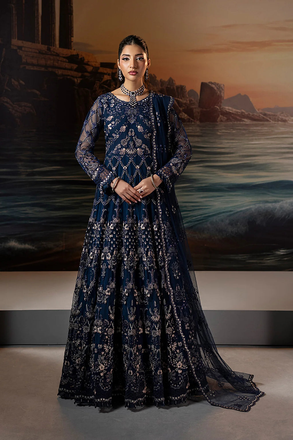 Lavish - Jewel Blue - Mirha Collections