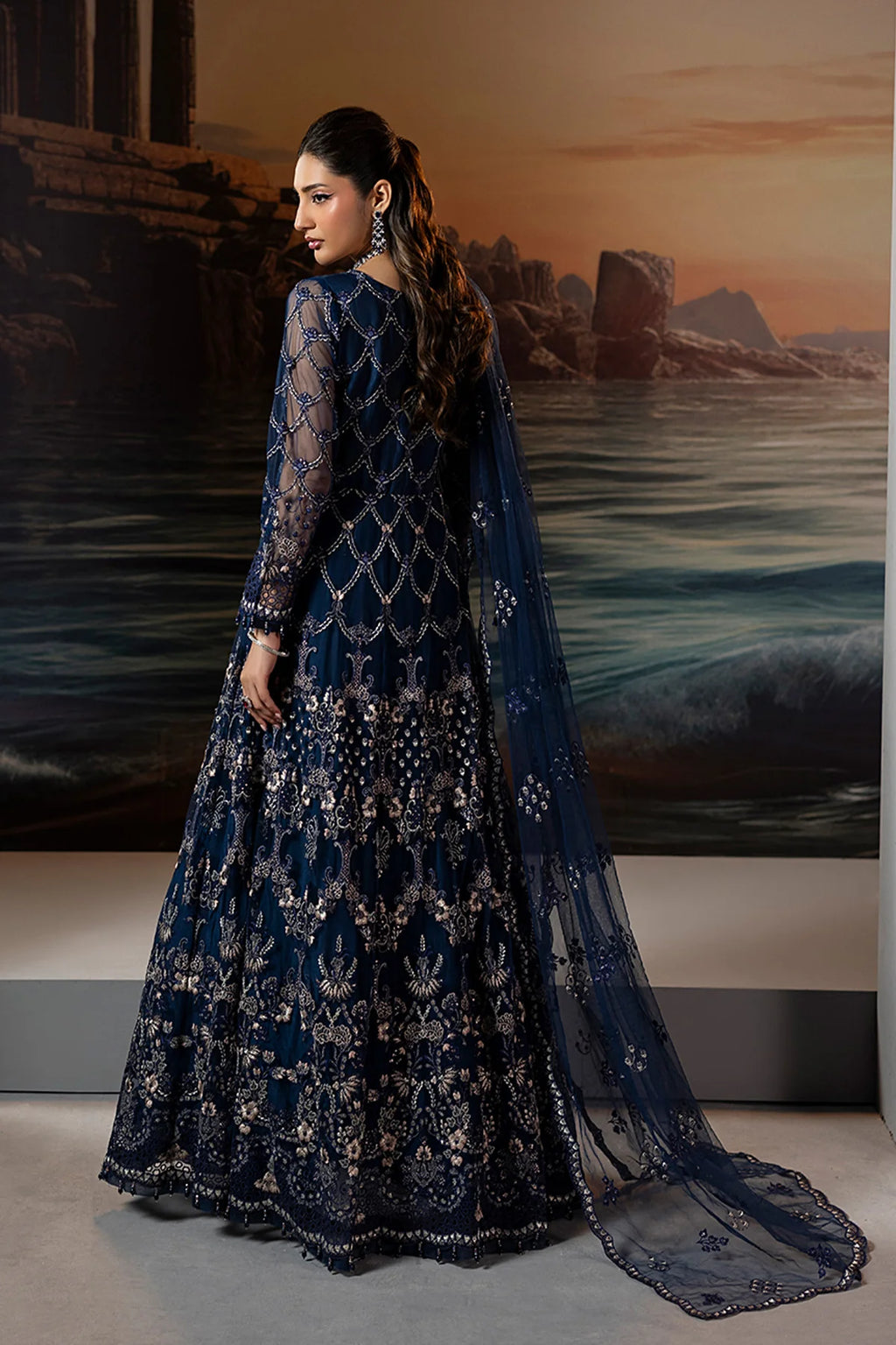 Lavish - Jewel Blue - Mirha Collections