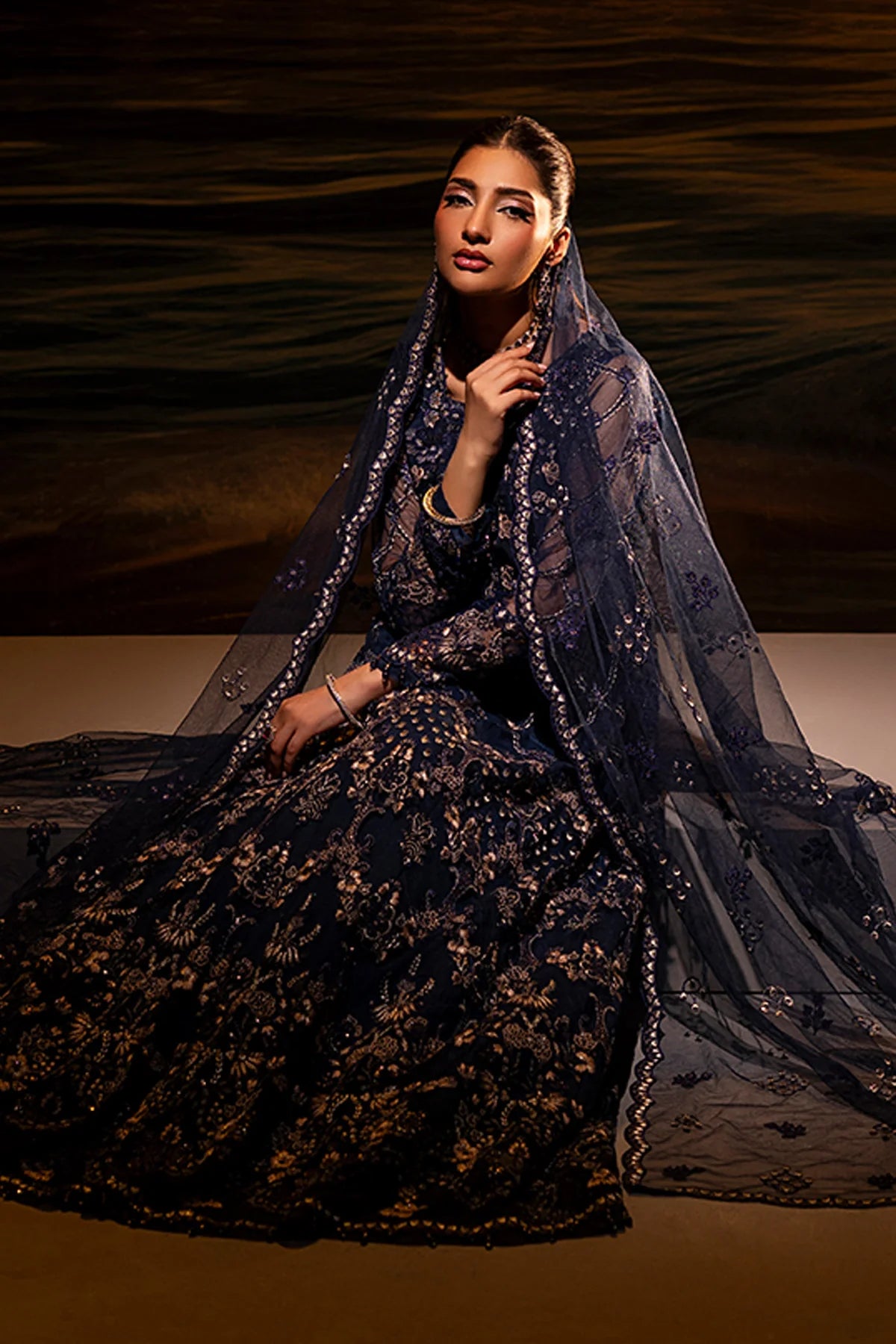 Lavish - Jewel Blue - Mirha Collections