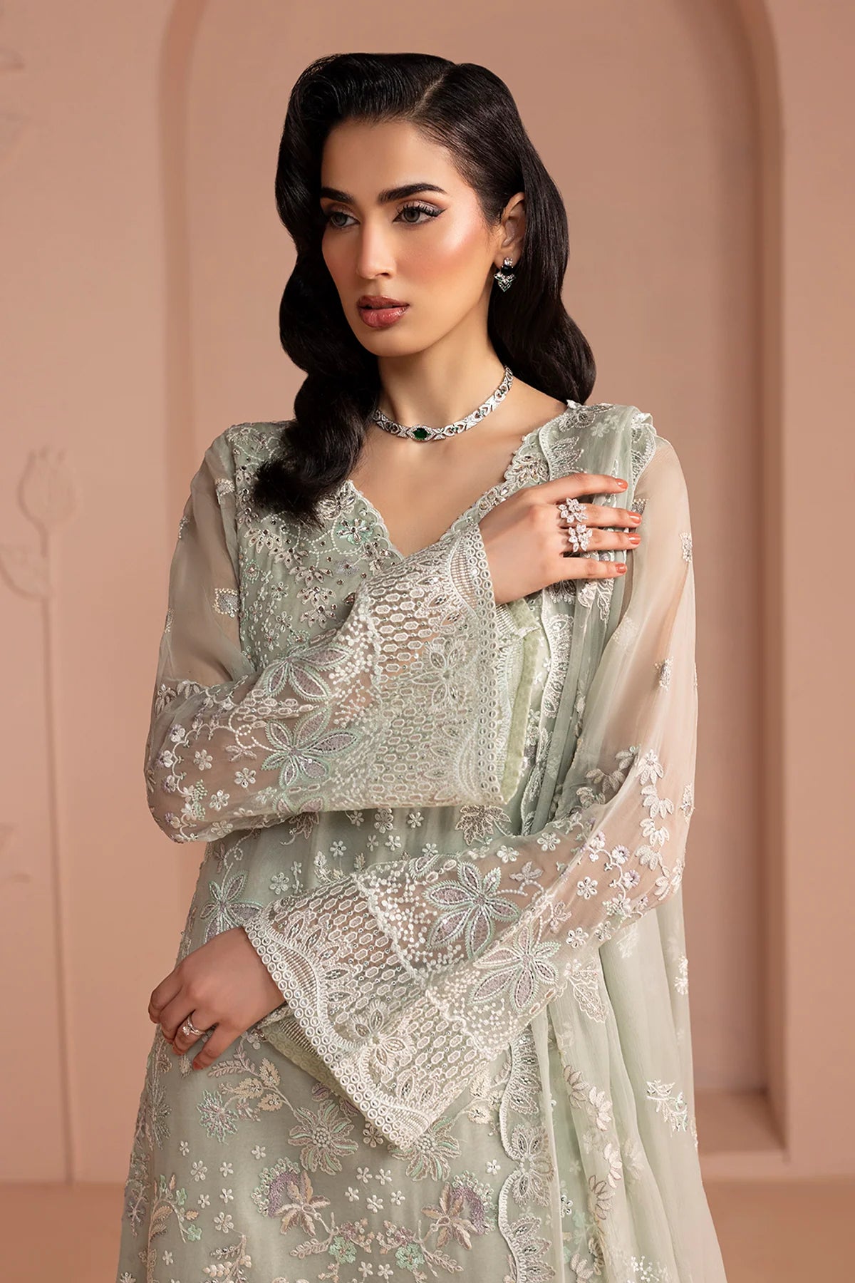 Lavish - Mint Whisper - Mirha Collections