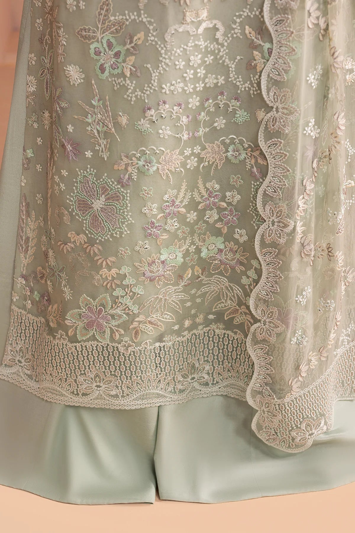Lavish - Mint Whisper - Mirha Collections