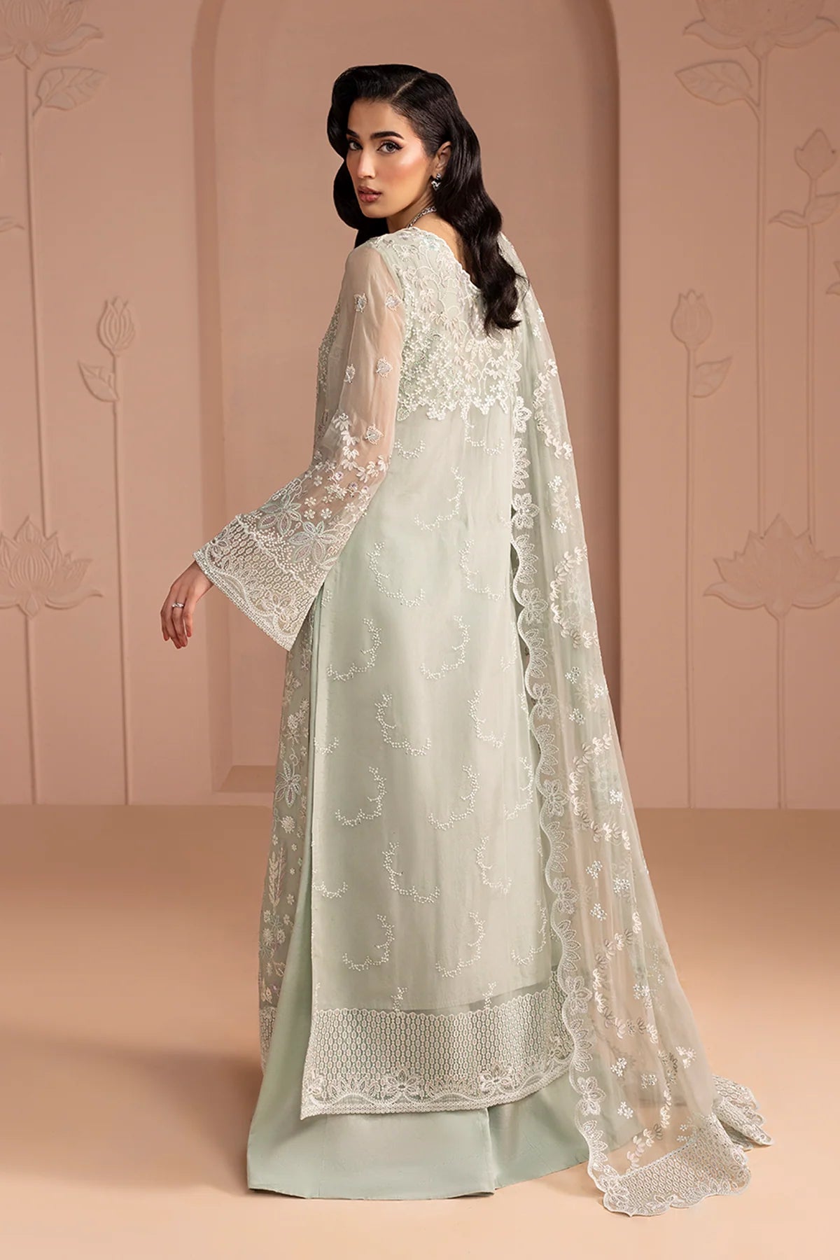 Lavish - Mint Whisper - Mirha Collections