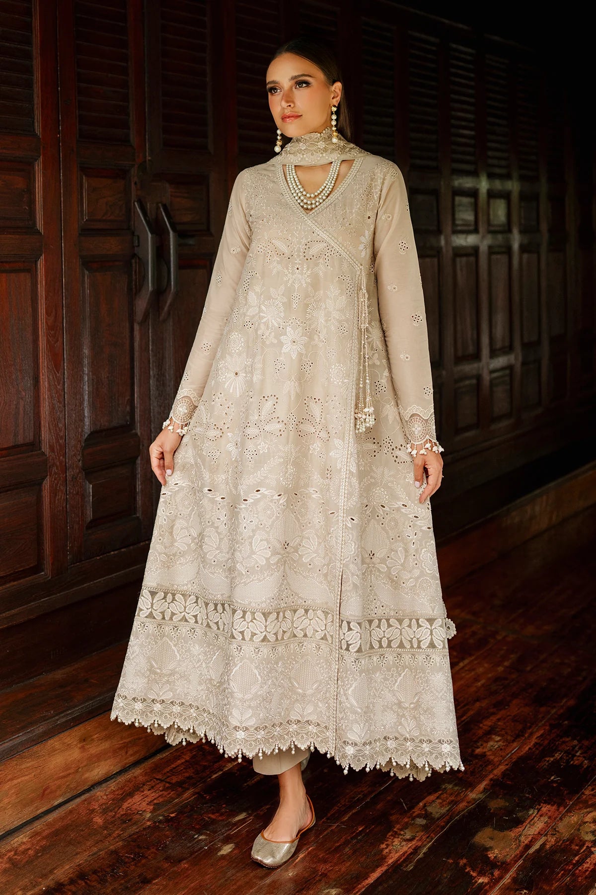 Baroque - EMBROIDERED LAWN UF-4266 - Mirha Collections