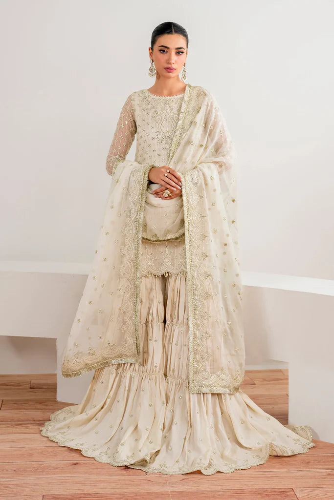 EMBROIDERED CHIFFON SF-687 - Mirha Collections