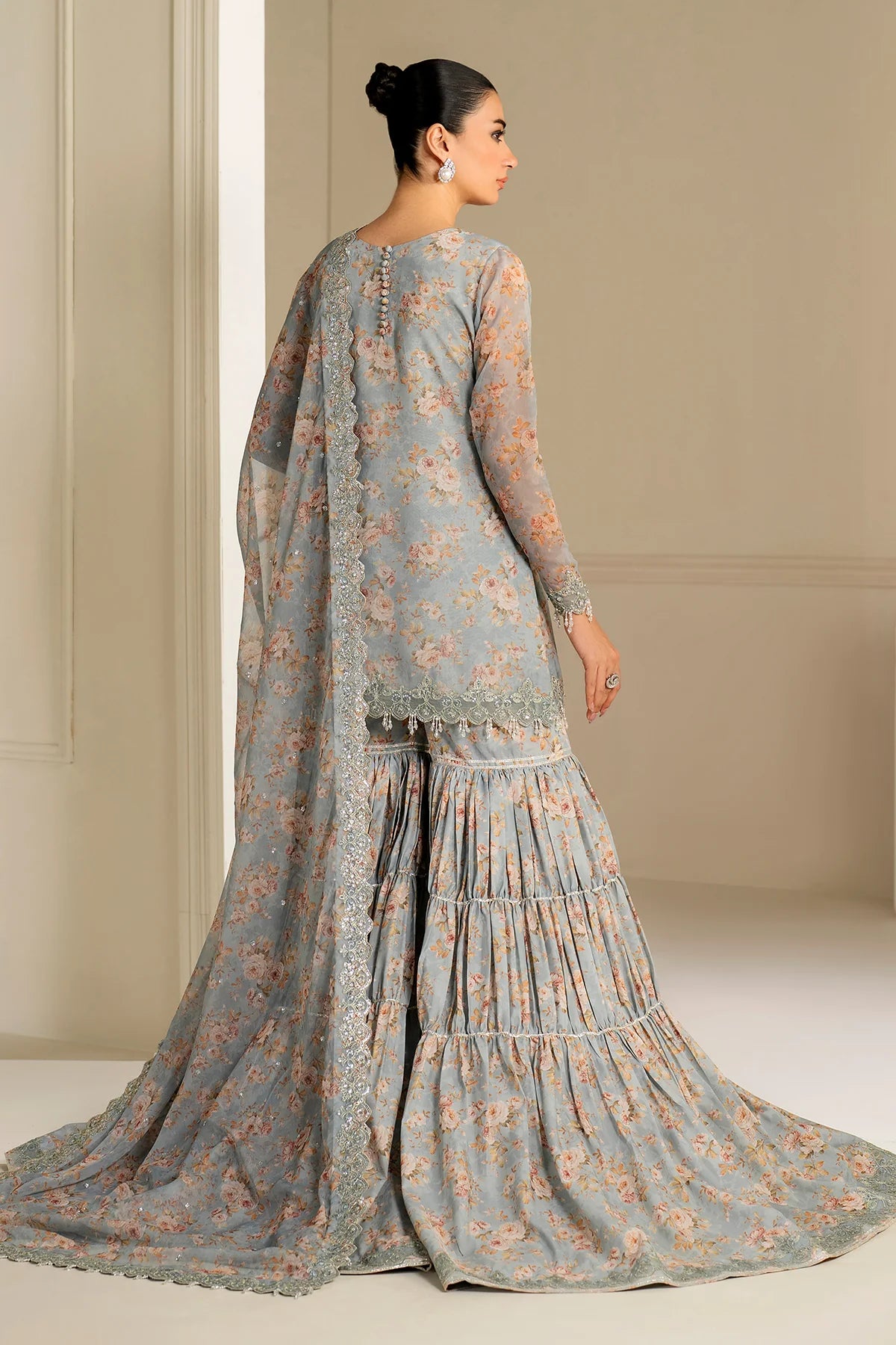 Baroque - EMBROIDERED CHIFFON UF-4165