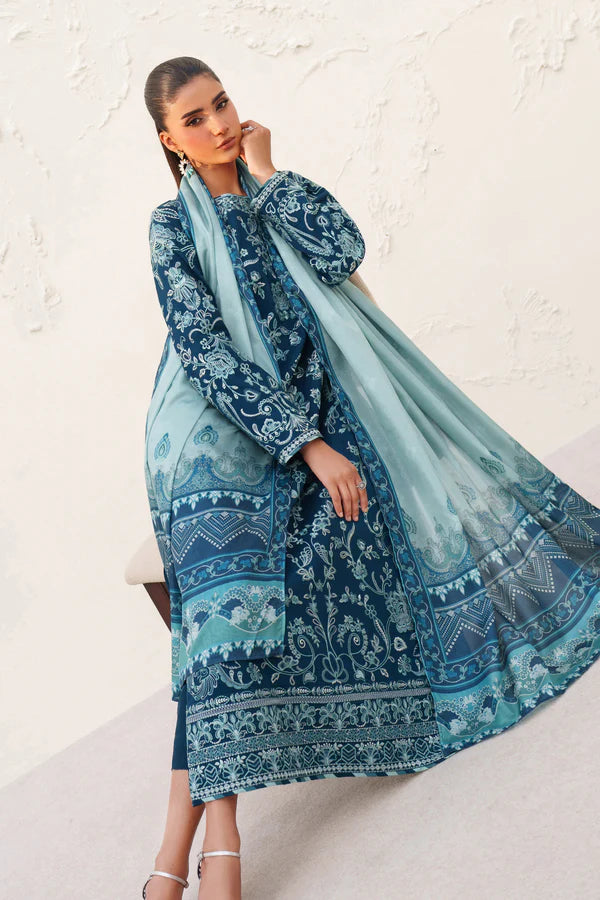Baroque - EMBROIDERED RAW SILK UF-4384