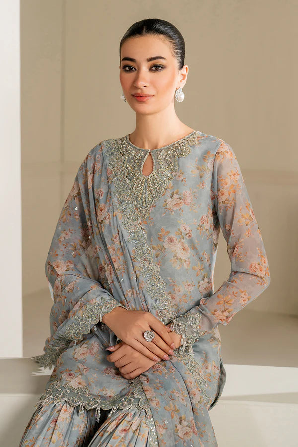 Baroque - EMBROIDERED CHIFFON UF-4165