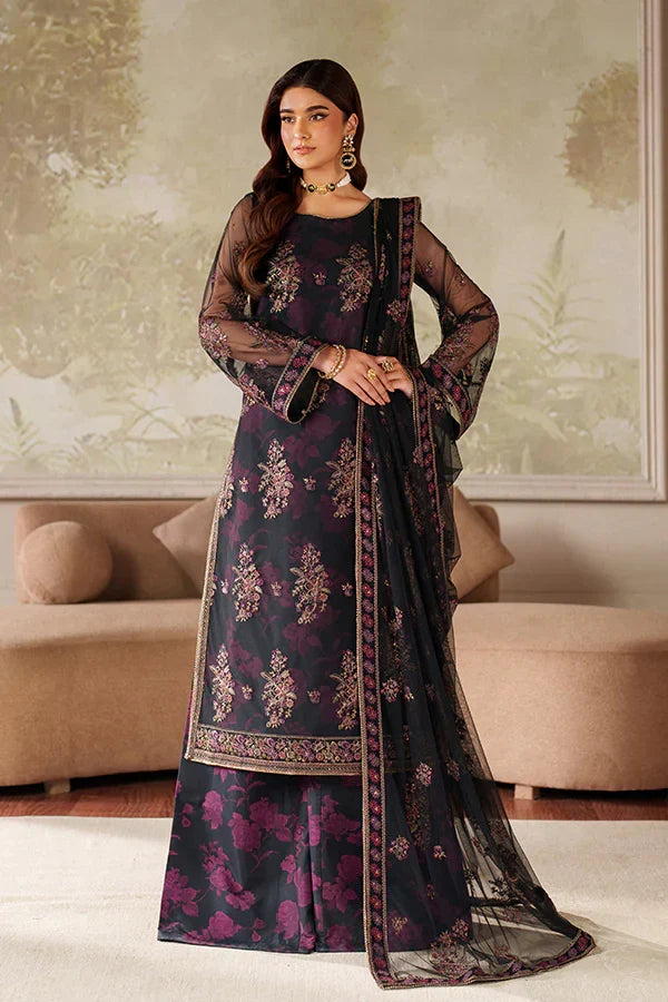 Zarif | Zaneera Printed & Embroidered Formals | ZRF-ZPE-05 ASHAAL