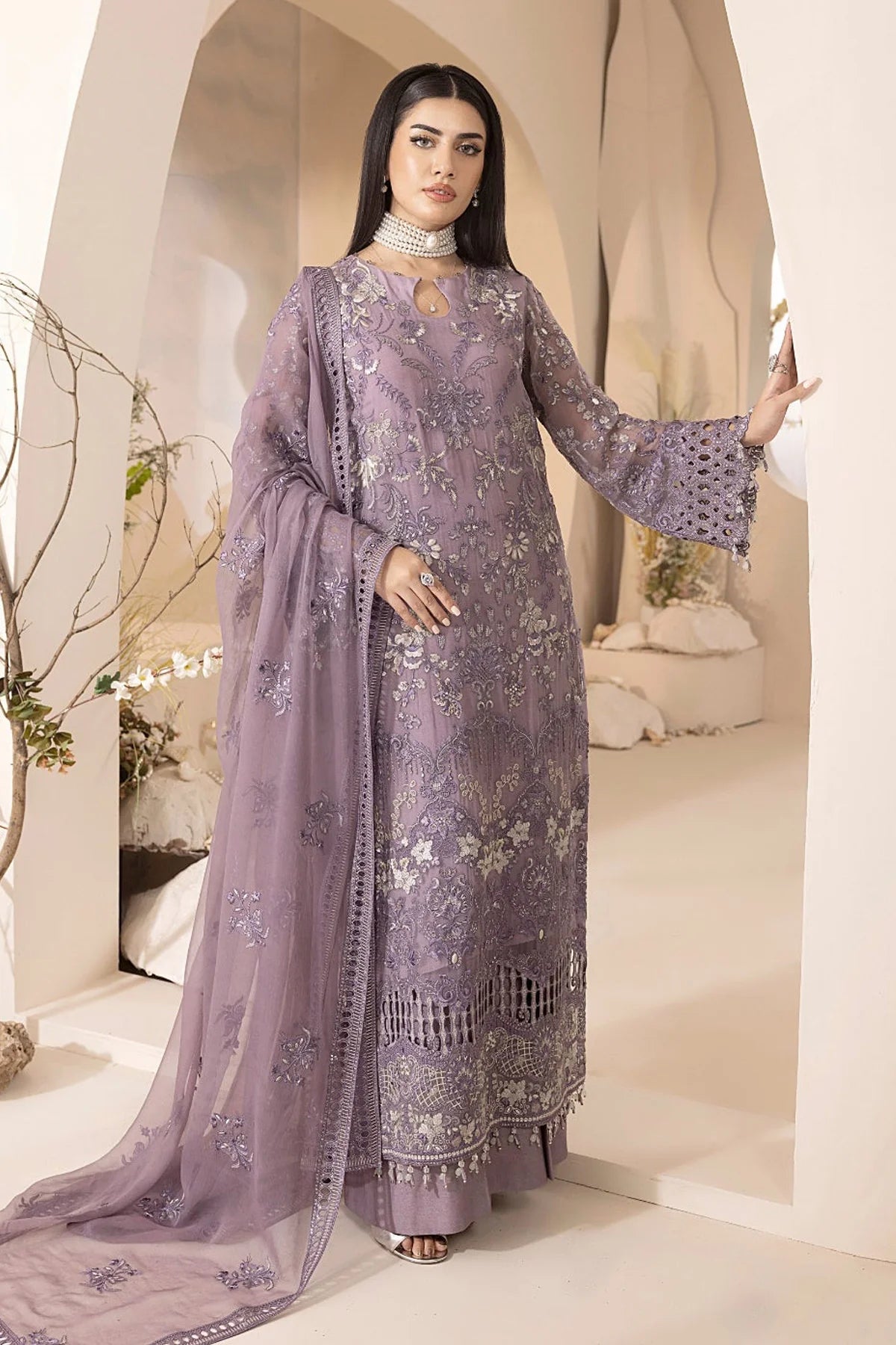 Lavish - Mauve - Mirha Collections