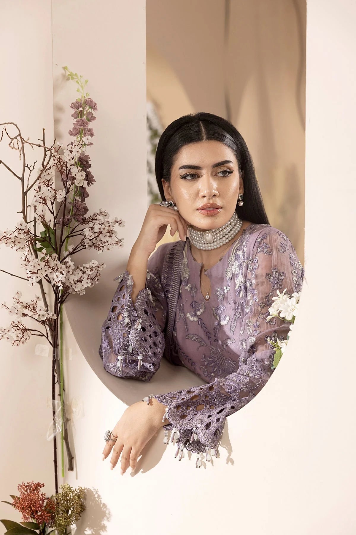 Lavish - Mauve - Mirha Collections