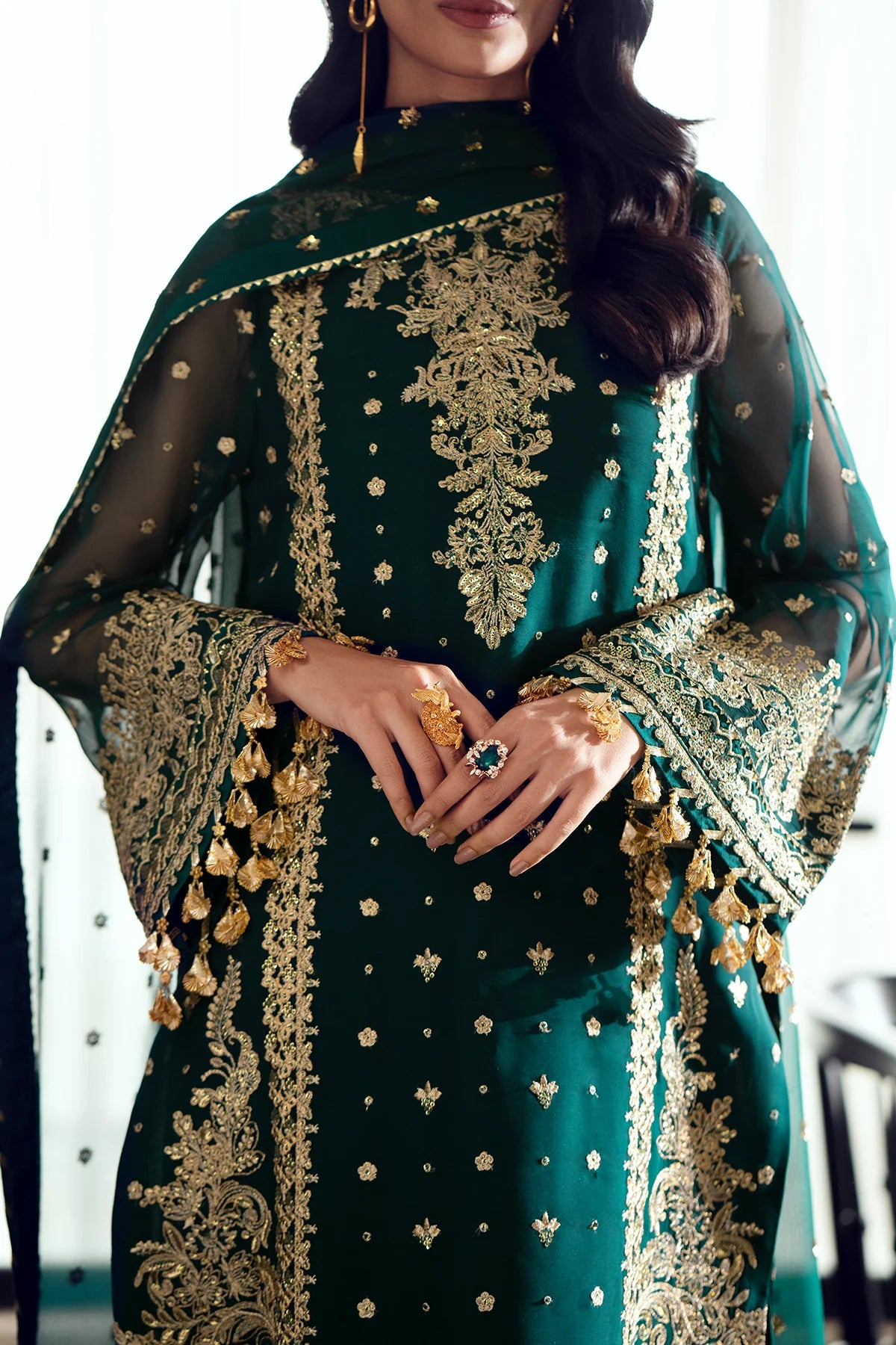 Baroque - EMBROIDERED CHIFFON UF-505