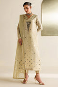 Jazmin - Embroidered Raw Silk UR-7072
