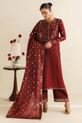 Jazmin - Embroidered Raw Silk UR-7070
