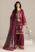 Jazmin - EMBROIDERED RAW SILK UR-7074