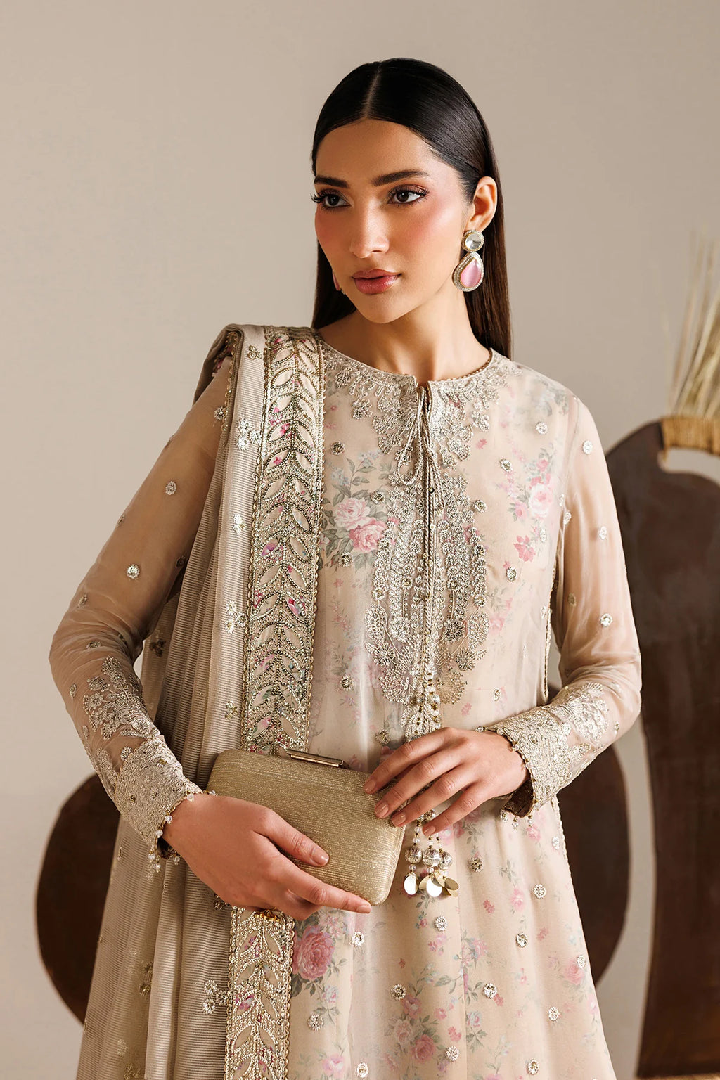 Jazmin - EMBROIDERED CHIFFON UC-3117