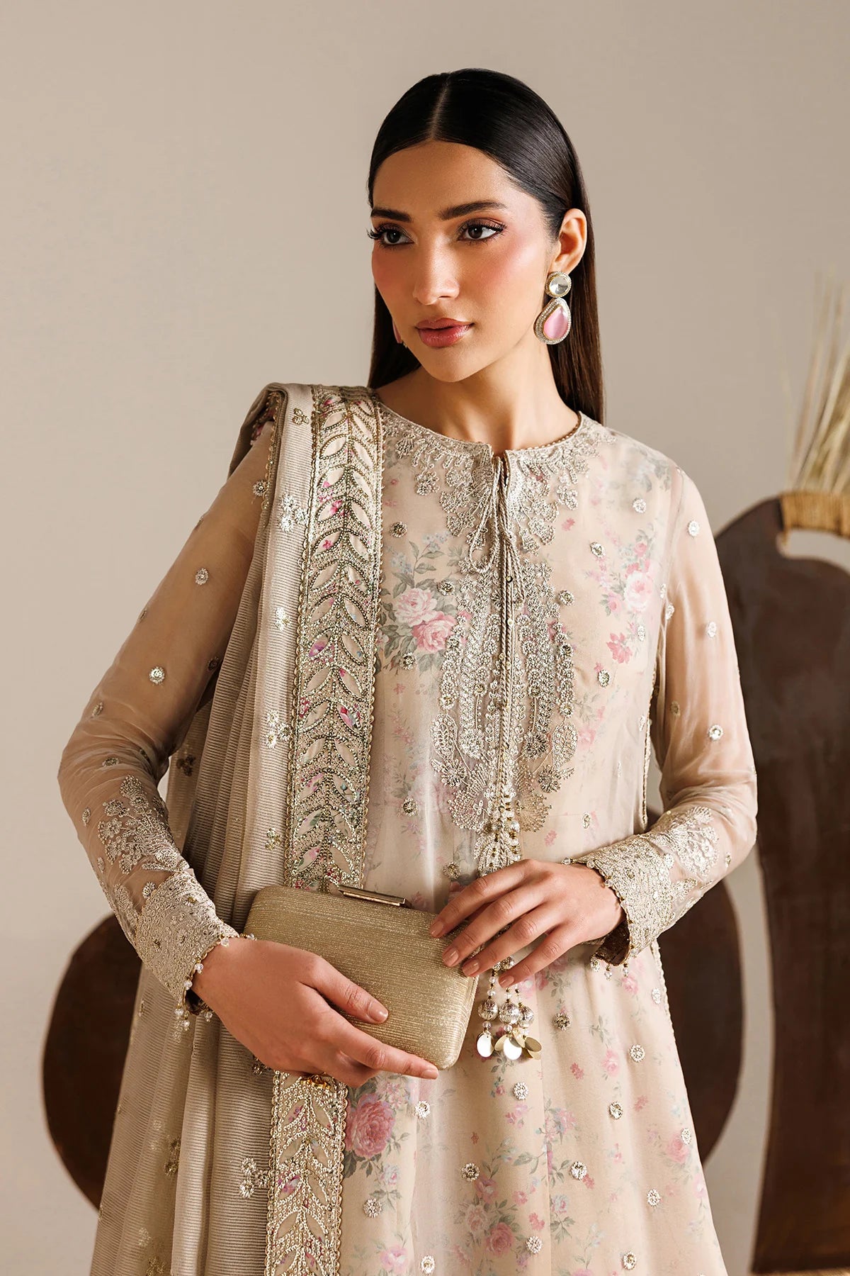 Jazmin - EMBROIDERED CHIFFON UC-3117
