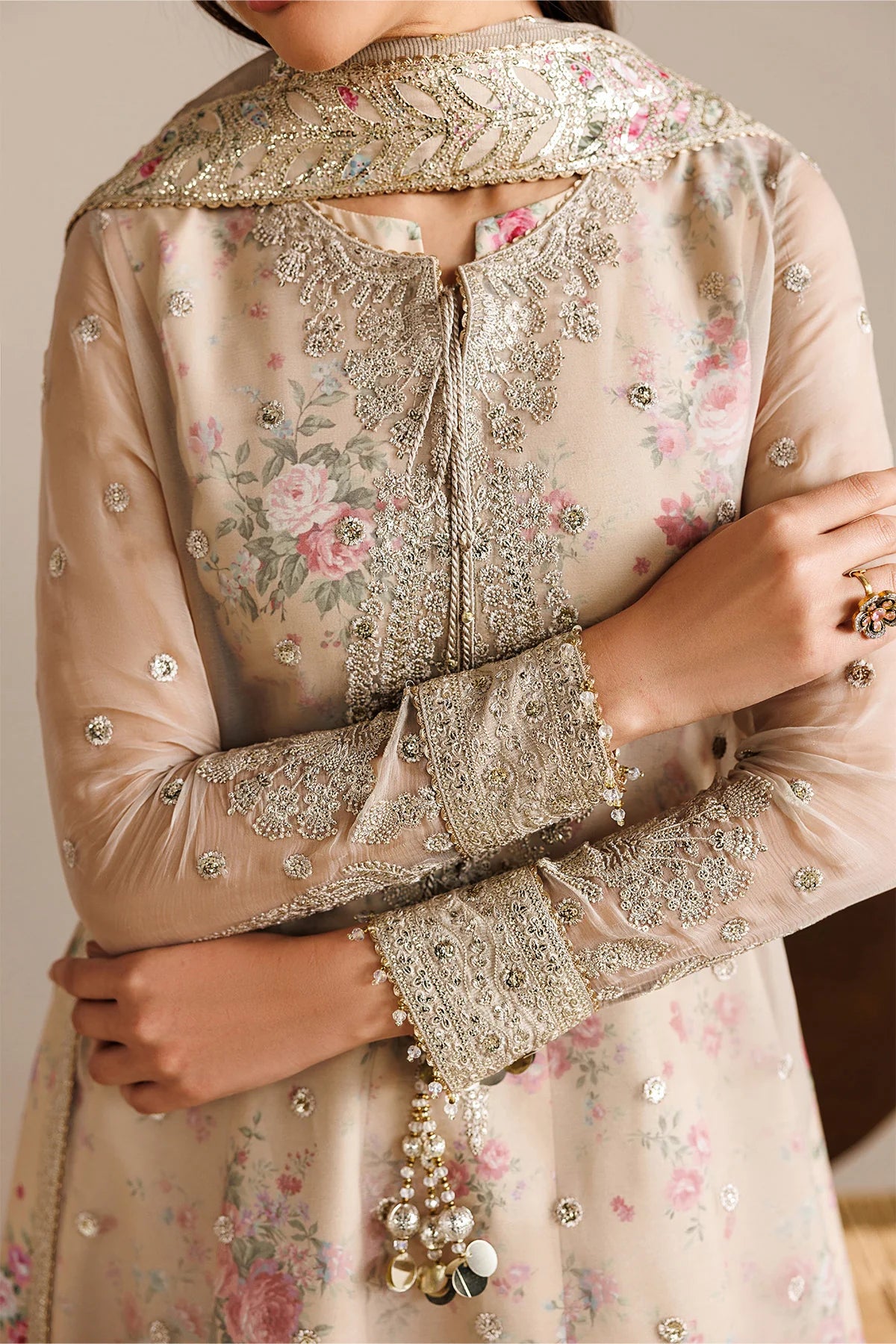 Jazmin - EMBROIDERED CHIFFON UC-3117