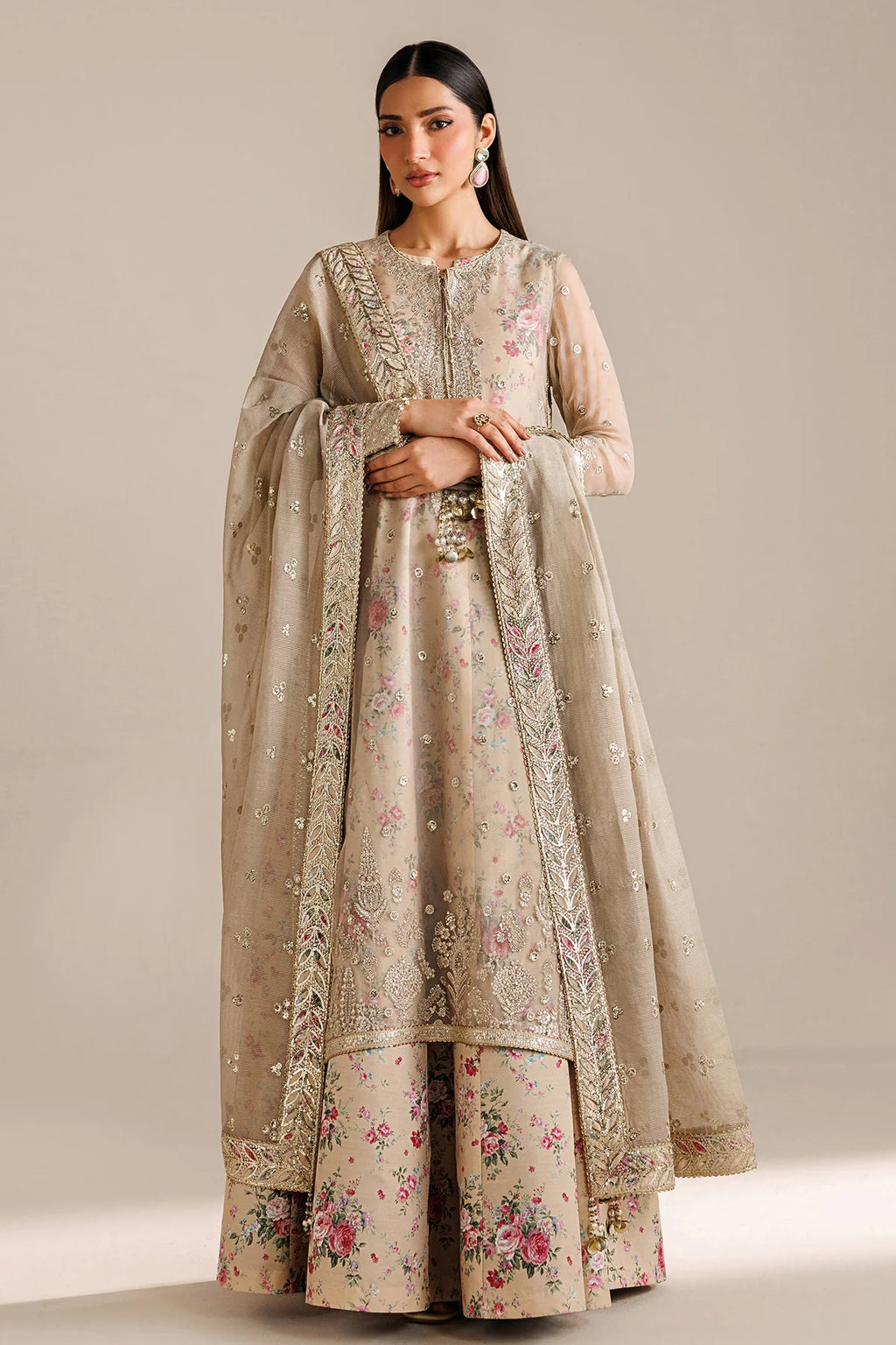 Jazmin - EMBROIDERED CHIFFON UC-3117