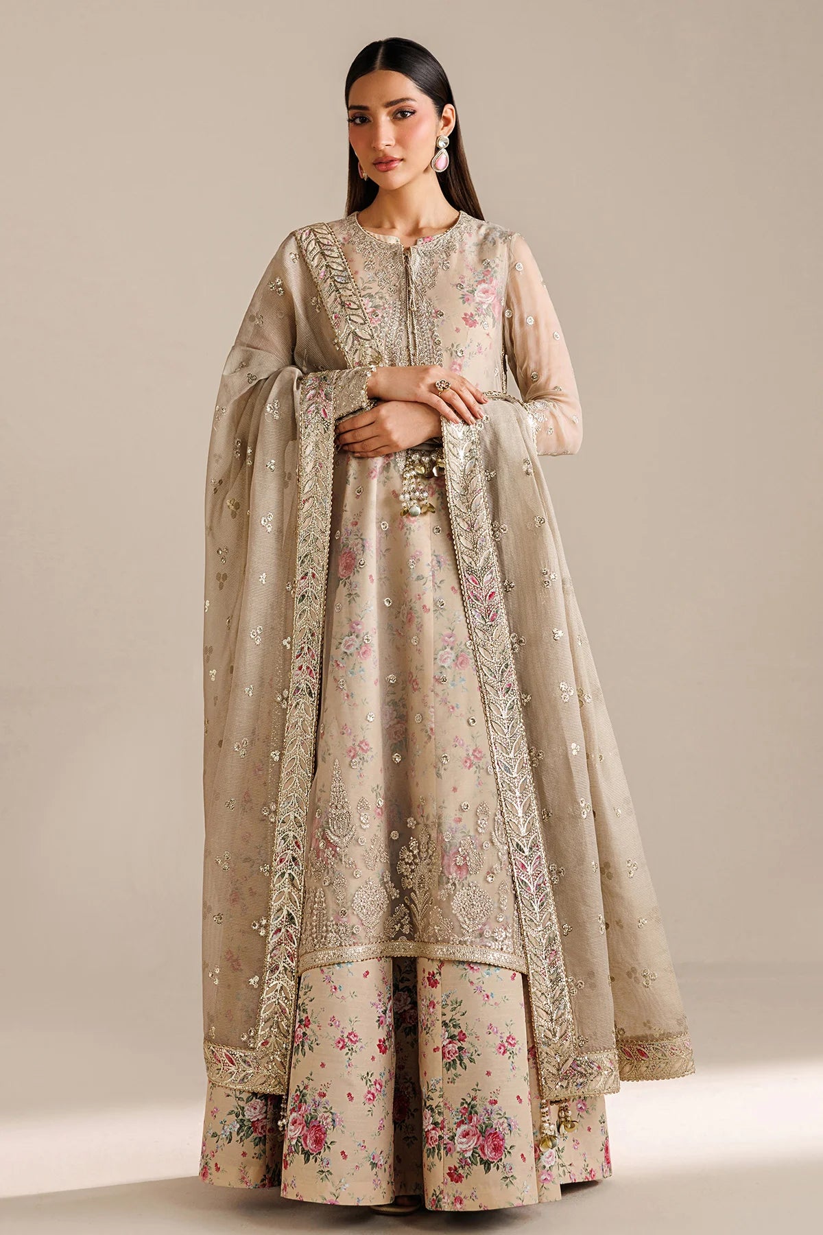 Jazmin - EMBROIDERED CHIFFON UC-3117