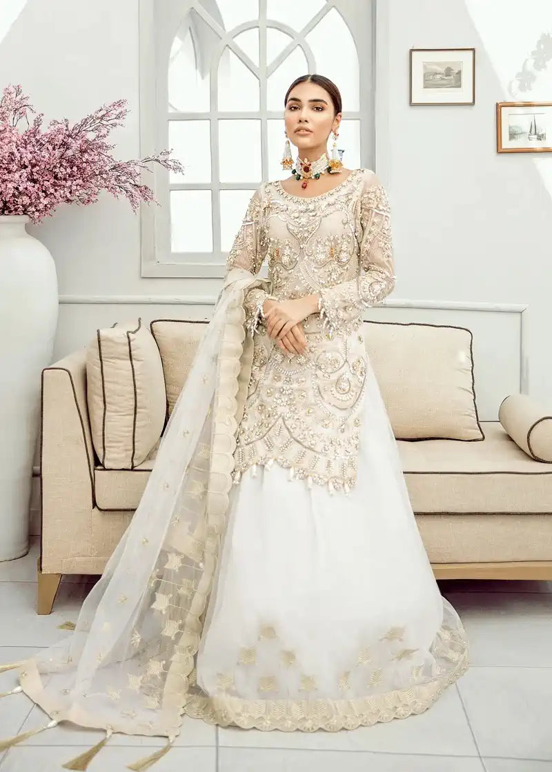 Akbar Aslam | Formal Collection | Snow Drop - House Of Anaya