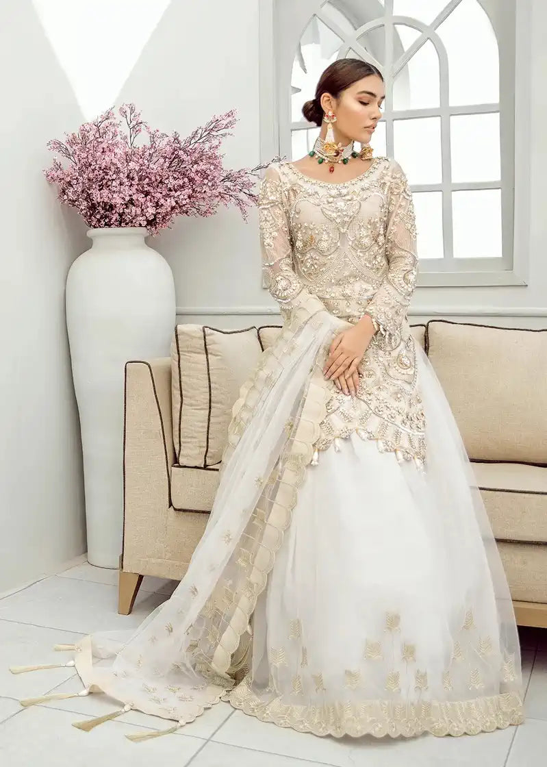 Akbar Aslam | Formal Collection | Snow Drop - House Of Anaya