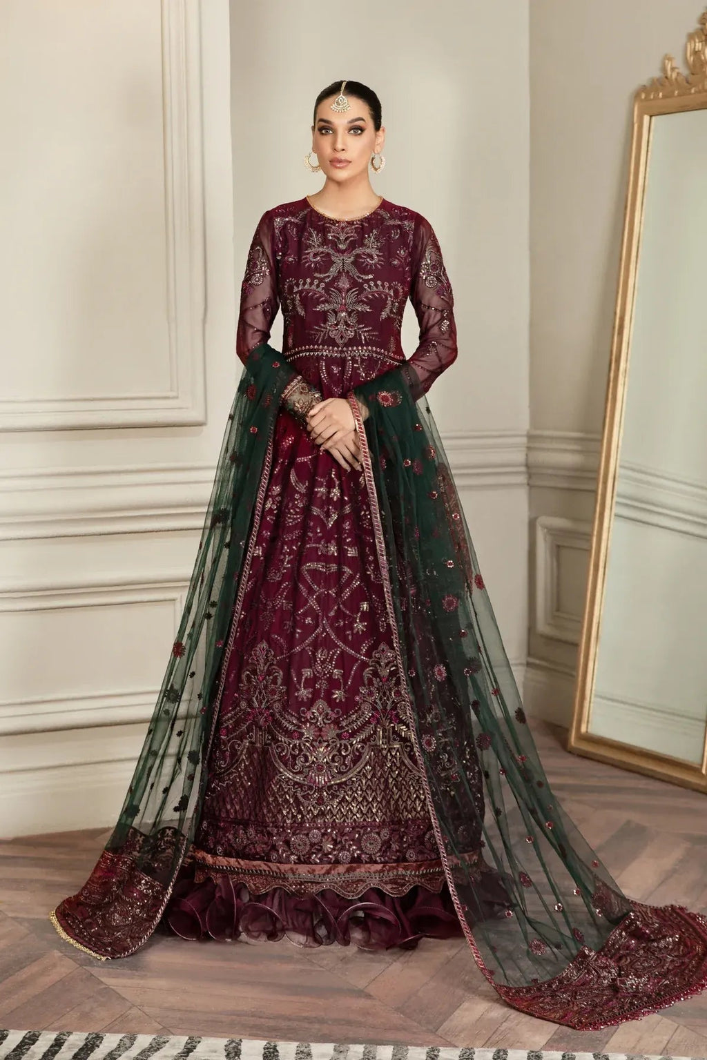 Zarif | Mehroz Formals  | Berry Wood