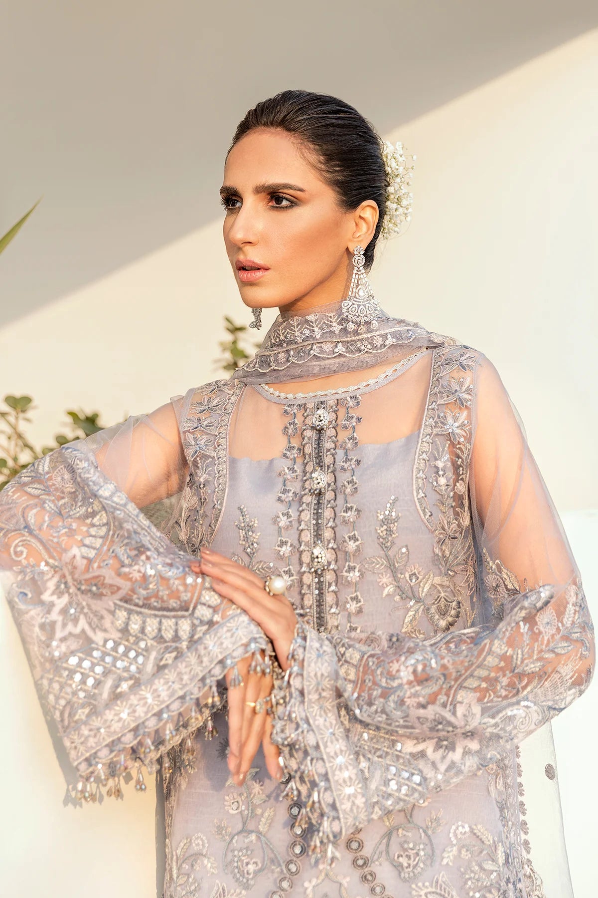 Baroque - EMBROIDERED NET UF-74