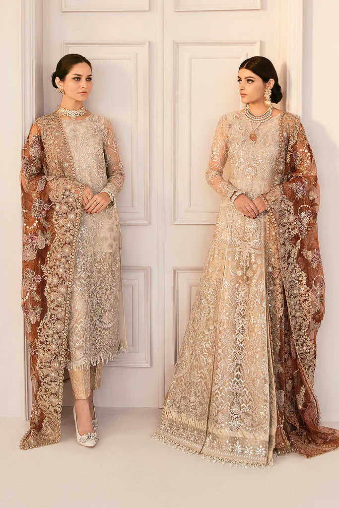 EMBROIDERED NET CH11-03 - Mirha Collections