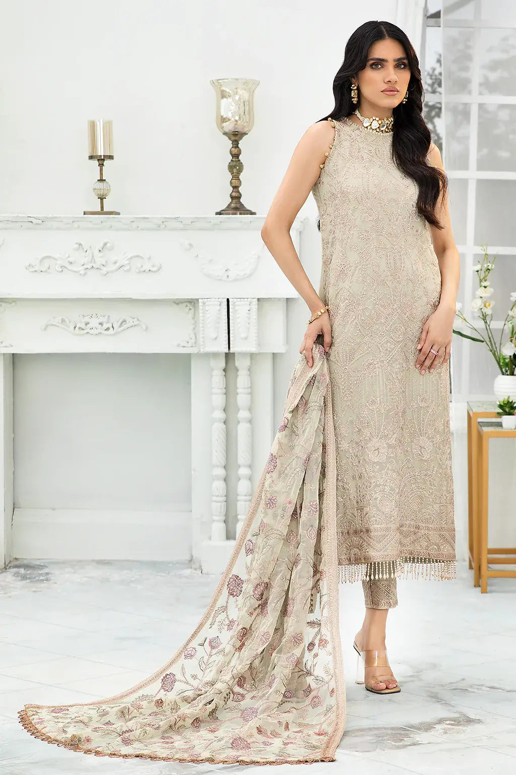 Zarif | DE LUXURY Formals | FLORA - Mirha Collections