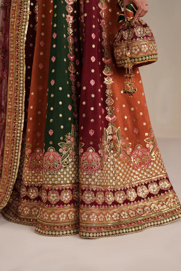 Baroque - EMBROIDERED RAW SILK UF-4366
