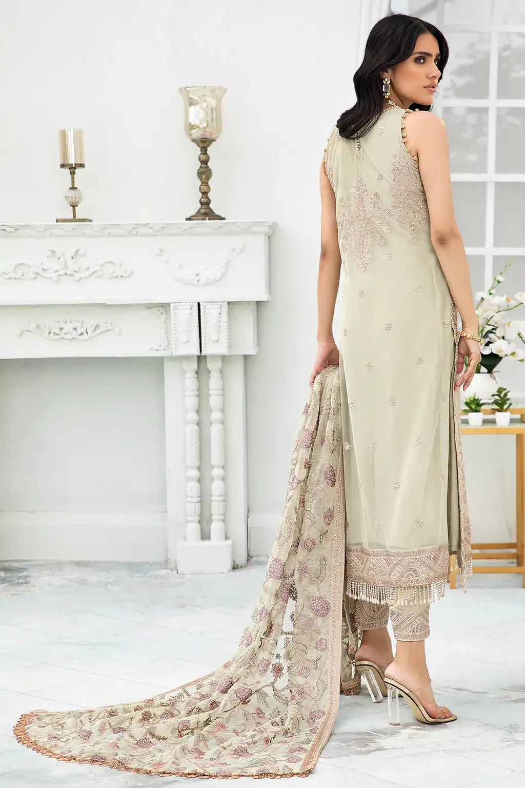 Zarif | DE LUXURY Formals | FLORA - Mirha Collections