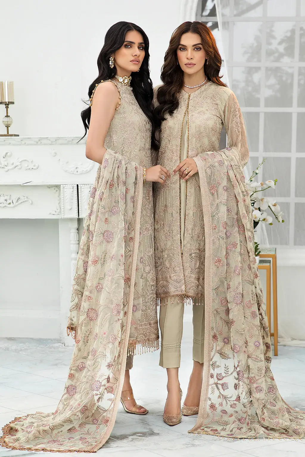 Zarif | DE LUXURY Formals | FLORA - Mirha Collections