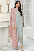 Zarif | DE LUXURY Formals | BLUE MIST - Mirha Collections