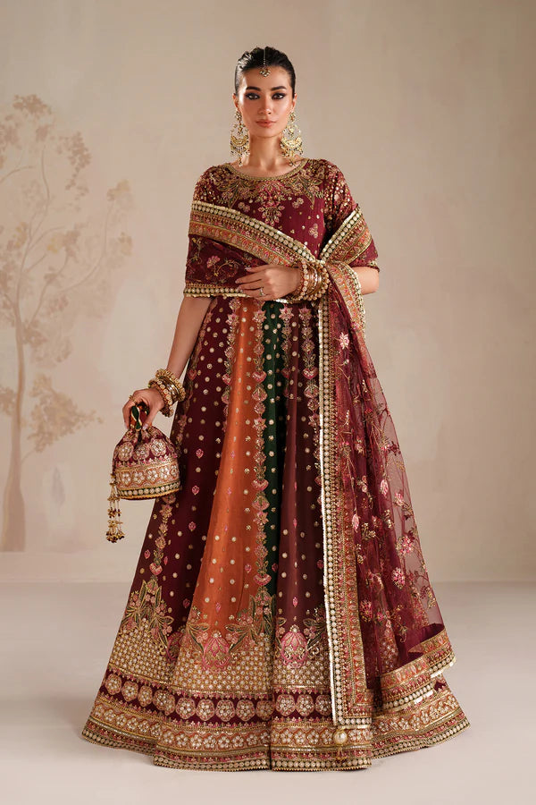 Baroque - EMBROIDERED RAW SILK UF-4366