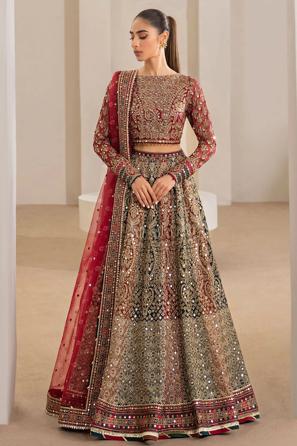 Jazmin - EMBROIDERED CHIFFON WF'24-02