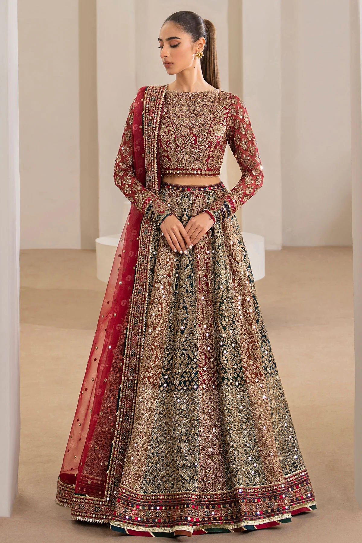 Jazmin - EMBROIDERED CHIFFON WF'24-02