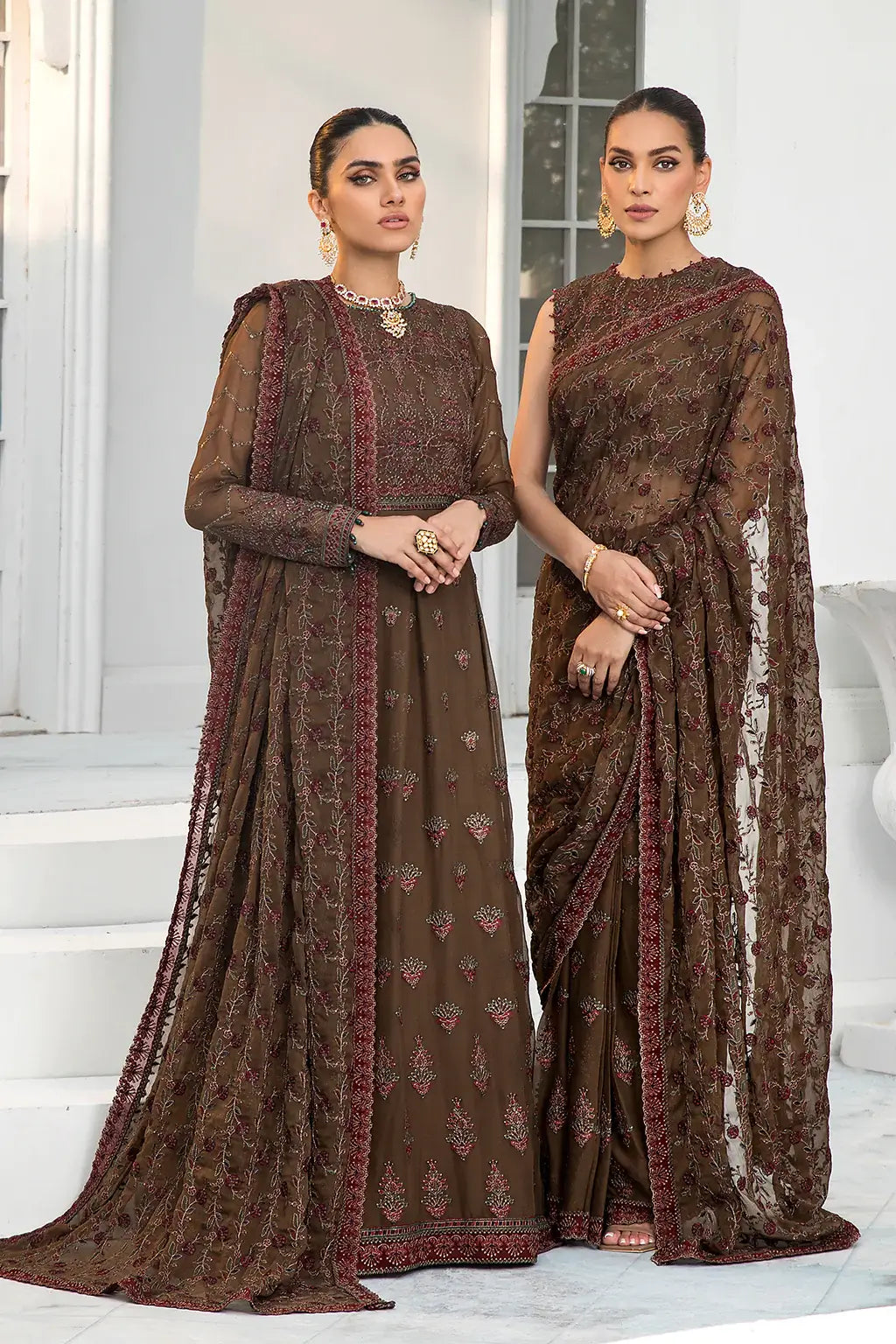 Zarif | DE LUXURY Formals | HAZEL WOOD - Mirha Collections