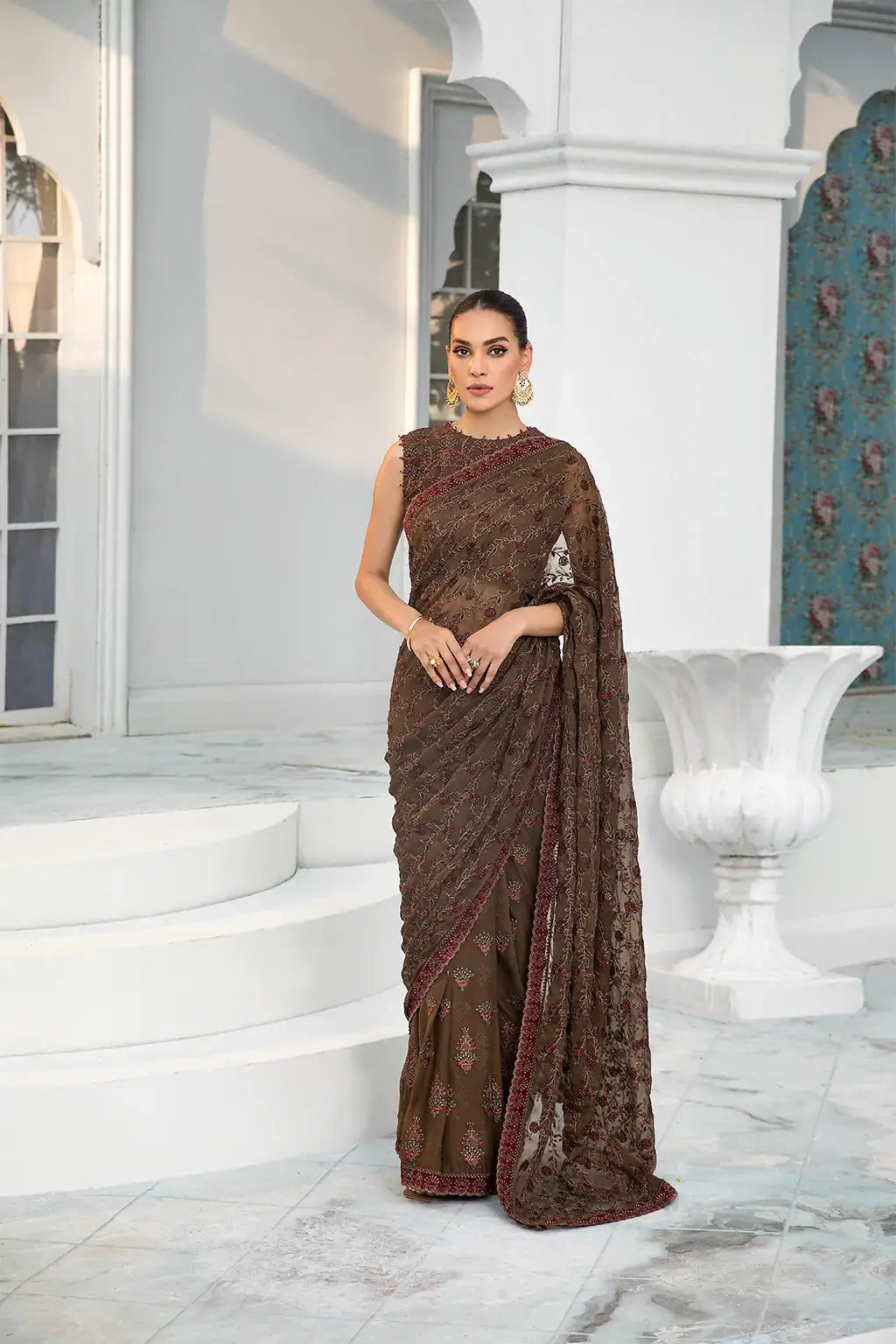 Zarif | DE LUXURY Formals | HAZEL WOOD - Mirha Collections