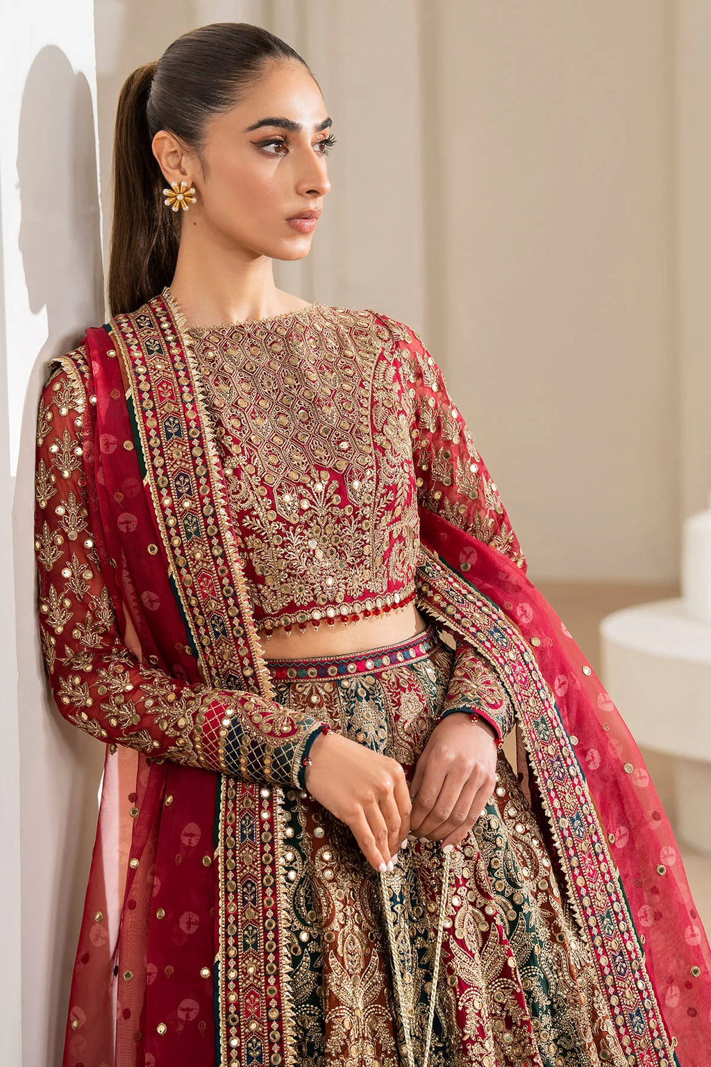 Jazmin - EMBROIDERED CHIFFON WF'24-02