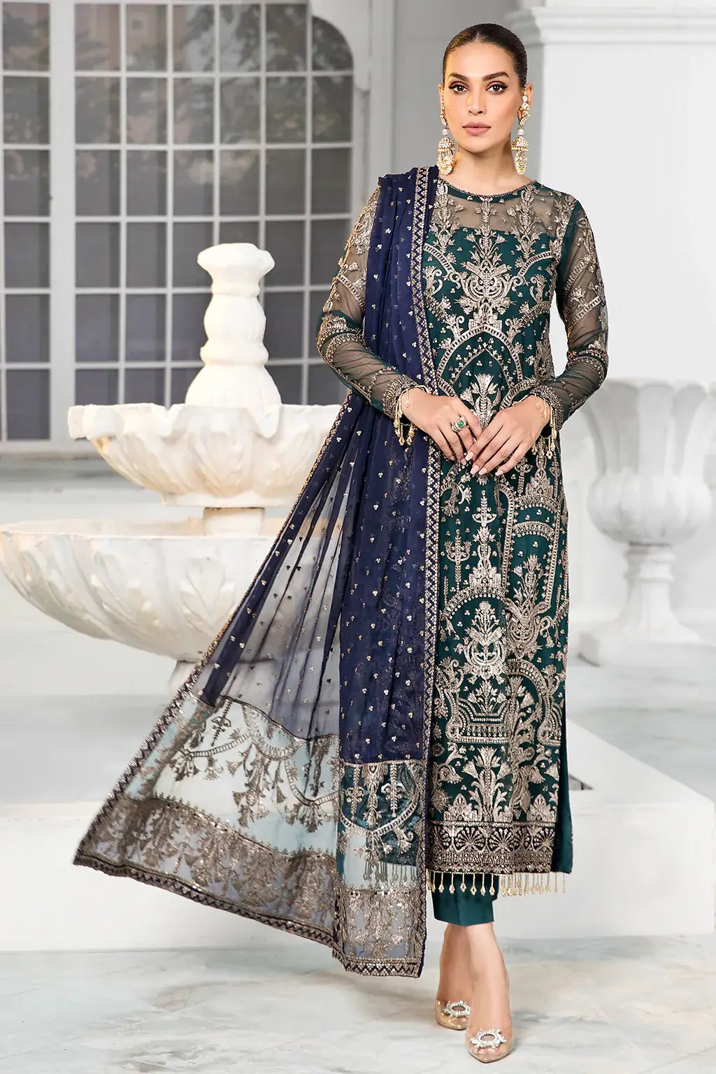 Zarif | DE LUXURY Formals | MEADOW - Mirha Collections