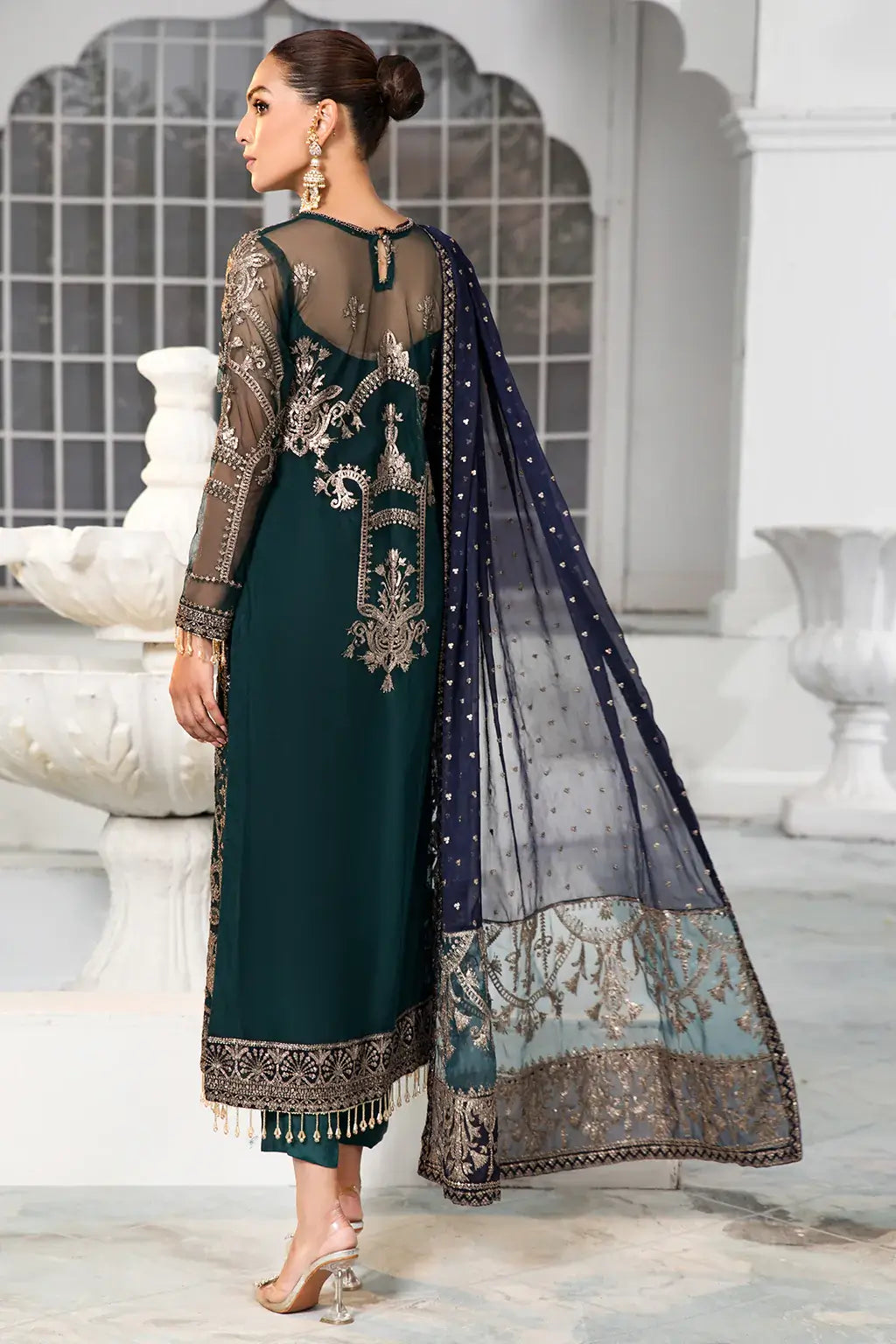 Zarif | DE LUXURY Formals | MEADOW - Mirha Collections