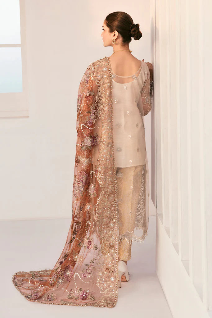 EMBROIDERED NET CH11-03 - Mirha Collections