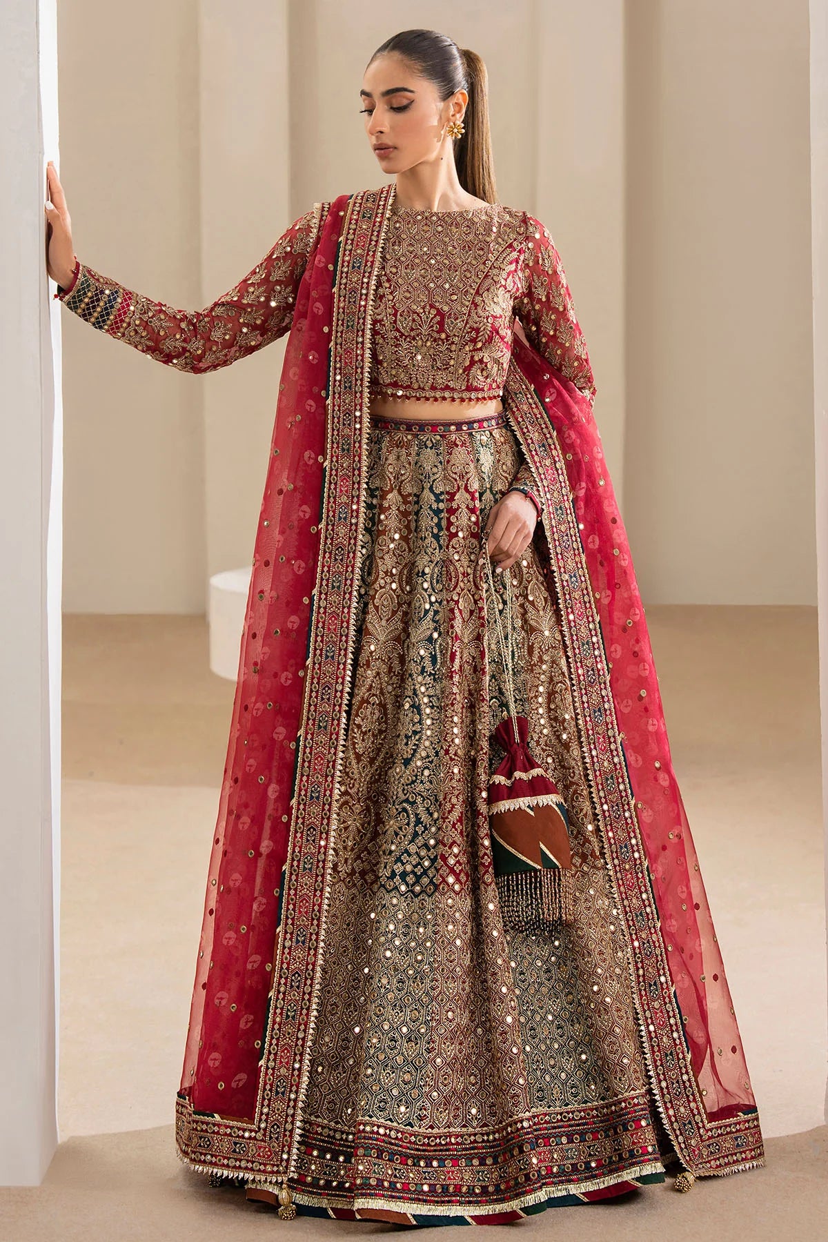 Jazmin - EMBROIDERED CHIFFON WF'24-02