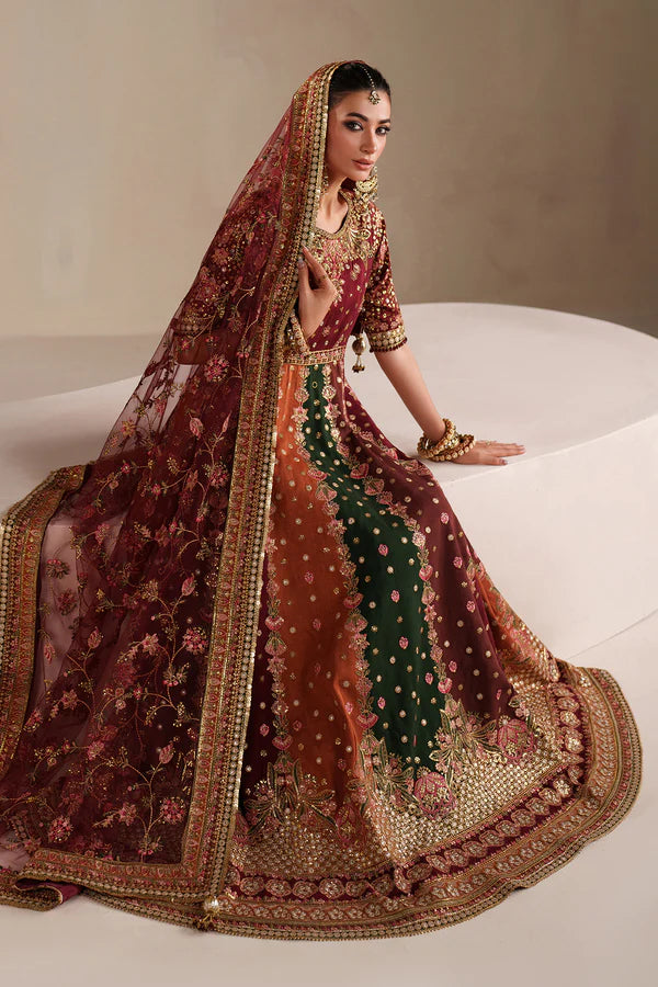 Baroque - EMBROIDERED RAW SILK UF-4366