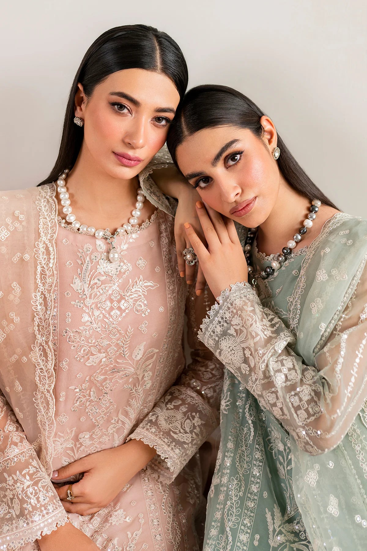Baroque - EMBROIDERED CHIFFON UF-681