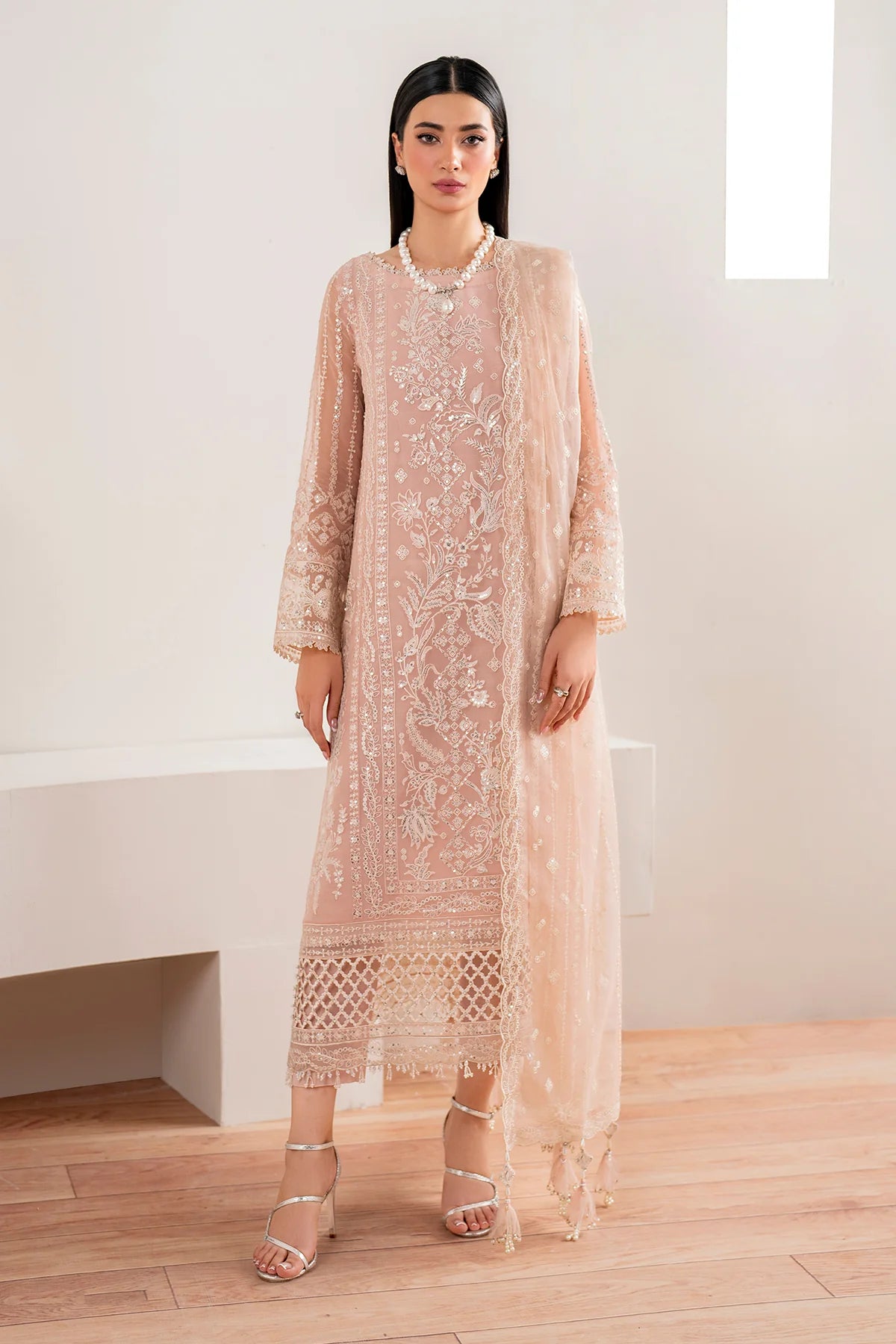 Baroque - EMBROIDERED CHIFFON UF-681