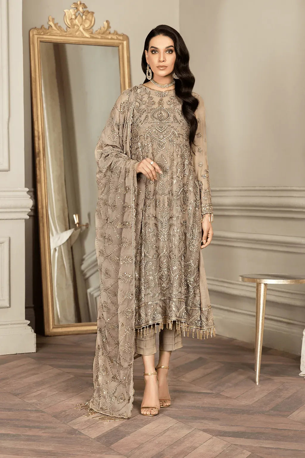 Zarif | Mehroz Formals | LIME STONE - Mirha Collections