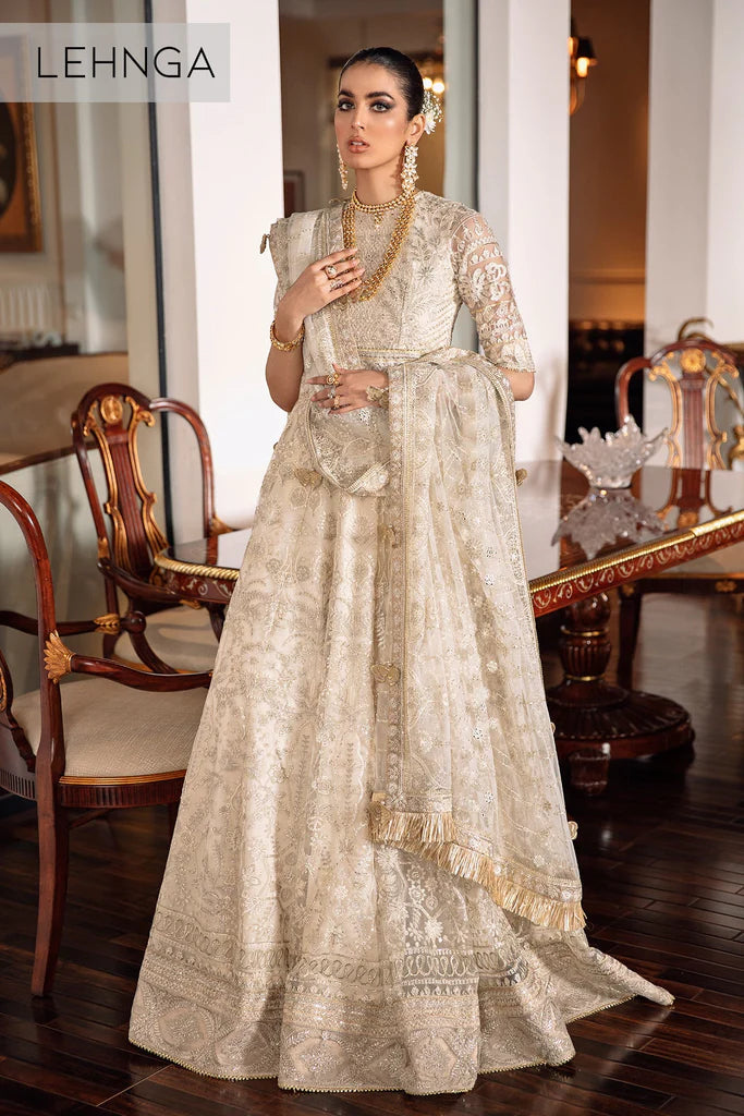EMBROIDERED NET CH09-05 - Mirha Collections
